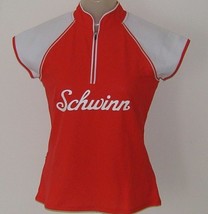 Schwinn Women&#39;s Red White Bicycling Bike Jersey Size Small SM S Cycling - £19.86 GBP
