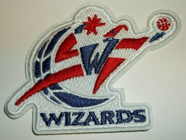 Washington Wizards Embroidered PATCH~3 5/8 x 2 5/8~Iron Sew On~NBA~Ships FREE - £3.48 GBP
