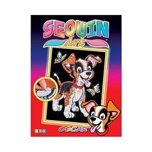 KSG Arts and Crafts Junior Sequin Art 0907 Puppy Picture Kit  - $69.00