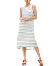 Roudelain Womens Printed Maxi Loungewear Nightgown Color Newstand Stripe... - $33.78