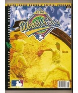 1996 World Series Program Yankees Braves - $852.50 MXN
