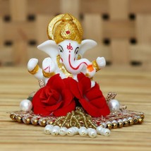 Lord Ganesha Idol for Home and Car dashboar Ganesh STATUE Ganpati - £21.47 GBP
