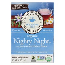 Traditional Medicinals Tea Nighty Night Org, , 16 Tea Bags - $12.40 CAD