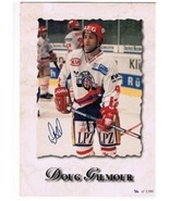 Doug Gilmour Signed Limited Edition Print Toronto Maple Leafs Swiss League - $32.02