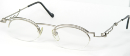 Vintage Moxxi Mato By Visibilia 9782 701 Silver Unique Eyeglasses 44-21-140mm - £42.52 GBP