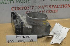 2008-11 Toyota Highlander  Throttle Body Valve 2203031030 Assembly 78-4G... - $9.79