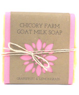 Goat Milk Soap Grapefruit &amp; Lemongrass Chicory Farm Natural Handmade Old... - £7.09 GBP