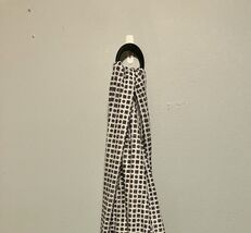 Boppy Nursing Cover w/Attached Teething Ring, White w/Geometric Pattern ... - $10.89