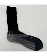 NWOT Balega Unisex Enduro V-Tech Crew Socks Black/Grey Heather Size L - £11.08 GBP