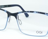 OGI Evolution 4801 406 Demi Bleu Noir Lunettes Monture 54-16-145mm - $113.85