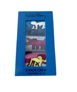 Keith Harris 3-Pack Crew Socks Stripe Multi - $751.81 MXN