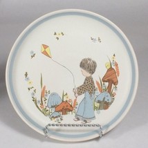 Denby Dreamweavers Childs plate retro mushroom plate Boys Baby gift 1st ... - £17.44 GBP
