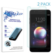 2X For Lg Phoenix Plus /Harmony 2 /K10 2018 Tempered Glass Screen Protector - £10.97 GBP