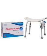 Dynarex Shower Chair Without Back Provides Bench Style Spa-Like Seated S... - €38,29 EUR