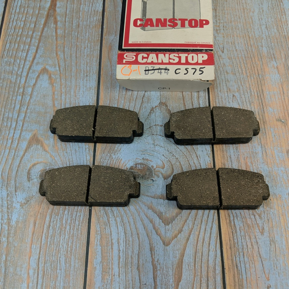 Canstop CS75 D196 For 1979-1981 Toyota Celica Organic Rear Disc Brake Pa... - $23.89
