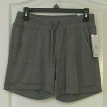 Gaiam Mindful Yoga Drawstring Waist Shorts  Gray  Women&#39;s Sz XS NWT MSRP$36 - $409.24 MXN