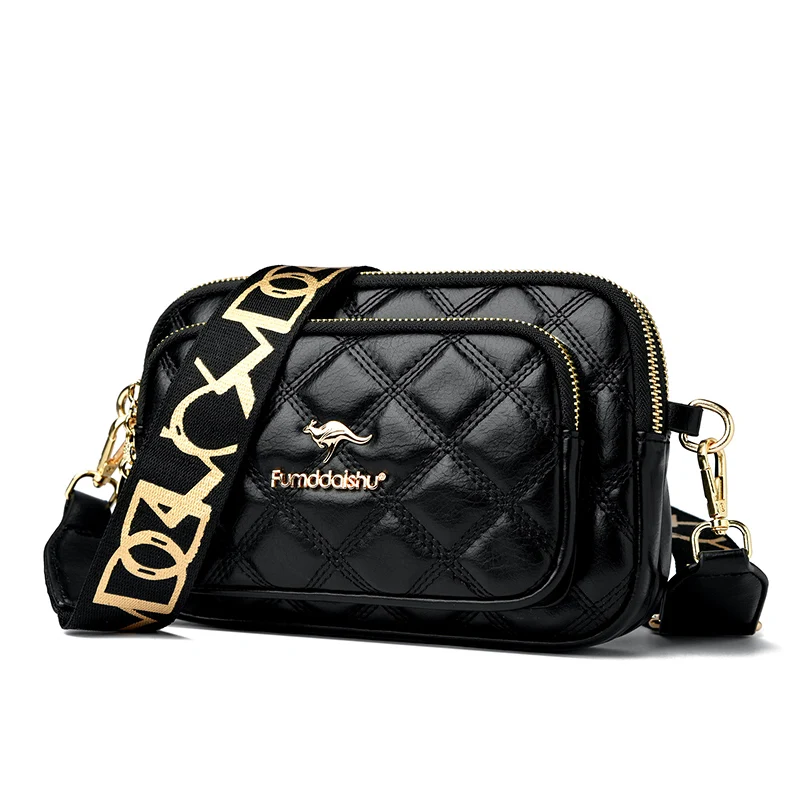 High Quality Purse Leather Luxury Handbag Women Shoulder Bags Designer C... - $68.05