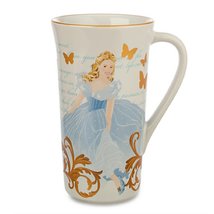 Disney Store Cinderella Coffee Mug Tall Cup Live Action Movie New for 2015 - £50.59 GBP