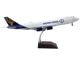 Boeing 747-8F Commercial Aircraft &quot;Atlas Air - Kuene+Nagel&quot; (N862GT) White with - £187.12 GBP