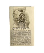 Syrup Of Figs Digestive Medicine 1894 Advertisement Victorian Laxative 9... - €17,14 EUR