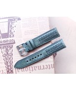 (Customizable, multiple size) Italian Green Vegtan leather handmade watc... - $58.99