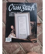 For the Love of Cross Stitch pattern magazine Vtg 1989 - $99.95 MXN