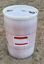 EMPTY WHITE 50 GALLON BARREL COLORADO LOCAL PICK UP - $27.00