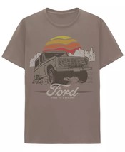 Hybrid T-Shirt Men&#39;s Size Small Brown Ford Bronco Short Sleeve All Cotton - $14.99