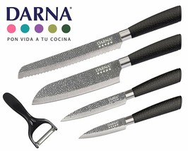 High Quality DARNA Stainless Steel Knife Set (5-Piece) - Brand New - £15.84 GBP