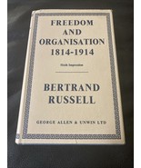 Freedom and Organization, 1814-1914, Russell, Bertrand, Very Good Book - $19.99