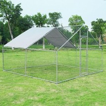 Large Walk in Shade Cage Chicken Coop with Roof Cover-13&#39; - Size: M - $437.72