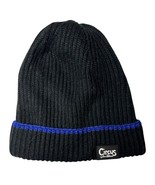 Circus by Sam Edelman Contrast Tipping Beanie Hat Black Blue New - $8.23