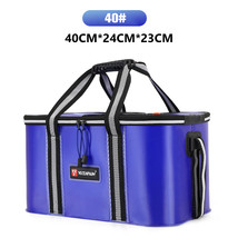 Large Capacity Fishing Bucket Thickened EVA Portable Fish Box Multifunctional Fi - £71.60 GBP