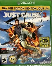 NEW Just Cause 3 w/Just Cause 2 Download Xbox One video game xb1 English/French - £14.16 GBP