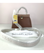 New Michael Kors Bag Gramercy Frame Small Top Handle Oyster Leather $248... - £83.50 GBP