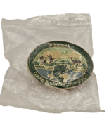 Arkansas Game &amp; Fish Commission Souvenir Enamel Lapel Pin New Sealed OLD... - £27.59 GBP