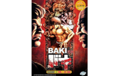 Baki Season 1+2 Vol.1-39 END DVD [Anime] [English Dub] - £23.90 GBP