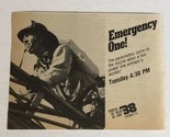Emergency Tv Guide Print Ad Advertisement Kevin Tighe TV1 - $5.93