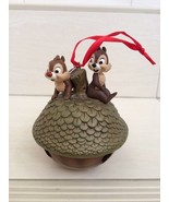 Disney Chip Dale Figure Christmas Ornament. Bell Sound Theme. pretty and... - £67.16 GBP