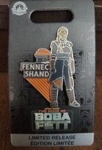 Disney Parks Star Wars The Book Of Boba Fett Fennec Shand Pin LR In Hand... - $13.86