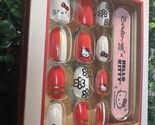 The CREME HELLO KITTY PRESS-ON NAILS 24 GEL-EFFECT NAILS - $15.27