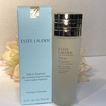 Estee Lauder Micro Essence Skin Activating Treatment Lotion 2.5oz 75ml Nib Free - £13.41 GBP