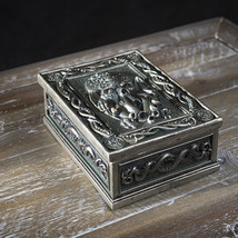 Marine Octopus Kraken Cthulhu Ancient Sacred Symbols Decorative Jewelry Box - £32.25 GBP