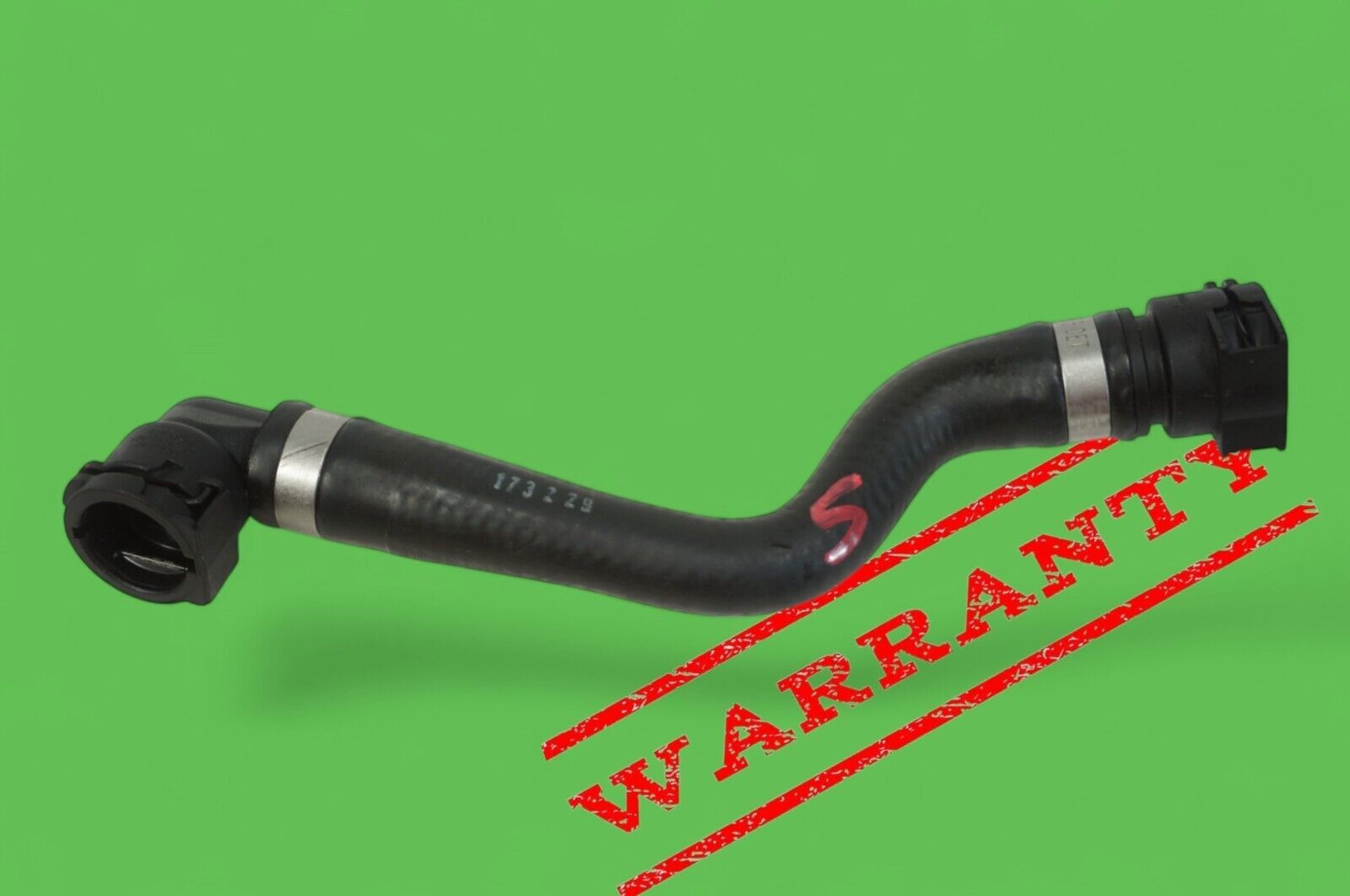 2009-2015 bmw 750li 750i f01 f02 lower radiator coolant line hose 7575387 - $25.00