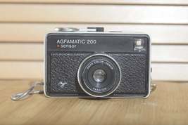 Agfamatic 200 sensor 126mm Compact Camera. Super cute vintage point and shoot. - £35.97 GBP