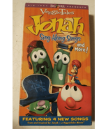 VeggieTales Jonah Sing Along Songs VHS New Sealed 2002 - £6.73 GBP