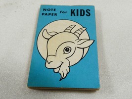 1960&#39;s Cracker Jack Paper Prize Note Paper For Kids Miniature Note Book ... - $13.86