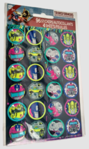 Transformers Stickers Kids Round Kid Robots Sticker Colorful 4 Sheets 96 count - £6.39 GBP