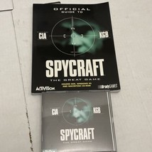 SpyCraft: The Great Game (PC, 1996) With Official Guide. Dos Windows And... - $18.69