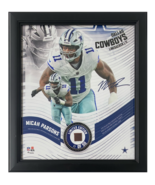 Micah Parsons Cowboys Framed 15&quot; x 17&quot; Game Used Football Collage LE 11/50 - £212.74 GBP